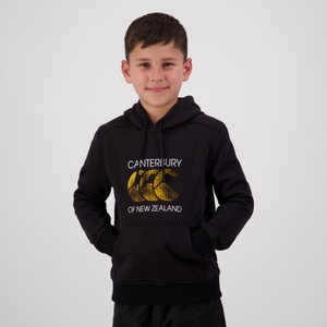 KIDS RAKAIA HOODIE BLACK- 8YR