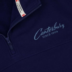 MENS HERITAGE QUARTER-ZIP SWEATER PEACOT