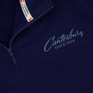 MENS HERITAGE QUARTER-ZIP SWEATER PEACOT