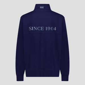 MENS HERITAGE QUARTER-ZIP SWEATER PEACOT