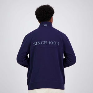 MENS HERITAGE QUARTER-ZIP SWEATER PEACOT