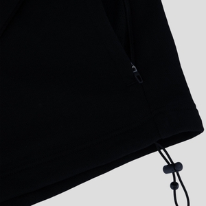 MENS HERITAGE QUARTER-ZIP SWEATER BLACK