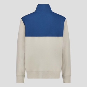 MENS CCC QUARTER-ZIP SWEATER SILVER