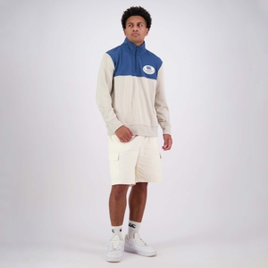 MENS CCC QUARTER-ZIP SWEATER SILVER