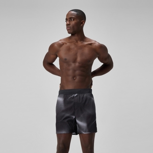 Men's Lookout Printed 40cm Swim Shorts Grey