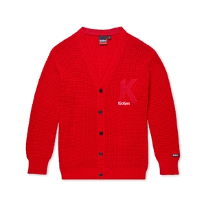 Adult Unisex Kickers Classic Cardi Red