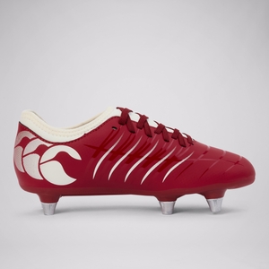 Junior Unisex Phoenix 2.0 Soft Ground Boots Red