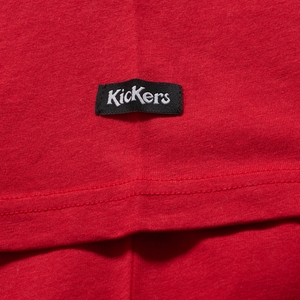 Adult Mens Kickers Classic Box Tee Red