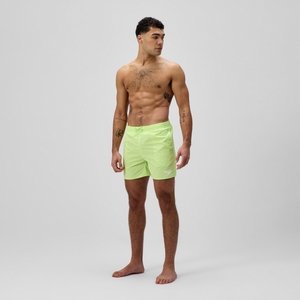 Herren Essential Solid Badeshorts 40 cm Grün
