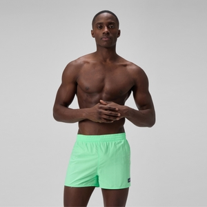 Short de bain Homme Retro 33 cm uni vert
