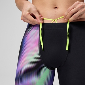 Men's Club Training Printed Jammer Black/Purple