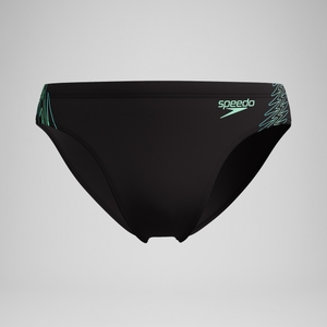 Slip de bain Homme Hyperboom Splice noir/vert