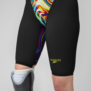 Combinaison partielle Femme Fastskin LZR Pure Intent 2.0 dos ouvert noir/rouge