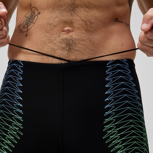 Men's Duo Logo Aquashort Black