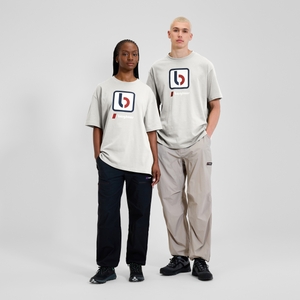 BERGHAUS U THE B TEE GRY/GRY - M