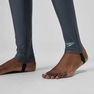 Damen dreiteiliges Schwimm-Set Grau/Grün
