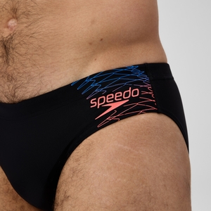 Slip de bain Homme Medley Logo 7 cm noir