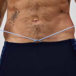 Herren Endurance+ MAX Tech Panel Schwimmhose Marineblau/Blau