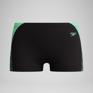Jungen Hyperboom Splice Aquashorts Schwarz/Grün