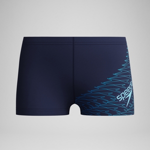 SPEEDO MEDLEY LOGO AQUASHORT BLUE - 13-14