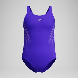 SPEEDO PLMT MSBK 1PC BLUE/PURPLE - 7-8