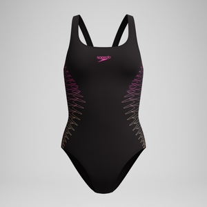 SPEEDO PLCMT MUSCLEBACK 1PC BLACK - 42