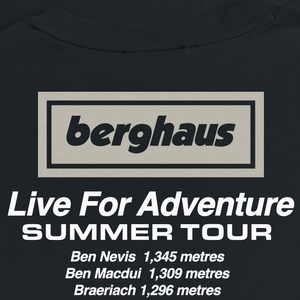 Unisex Adventure Tour Tee - Black