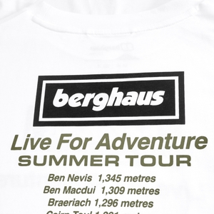Unisex Adventure Tour Tee - Weiß