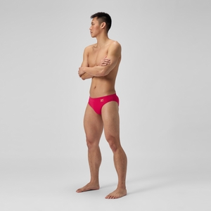 SPEEDO ML SOLID BRIEF AM RED