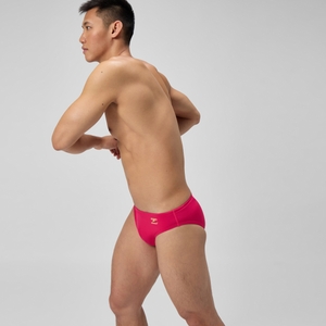 SPEEDO ML SOLID BRIEF AM RED