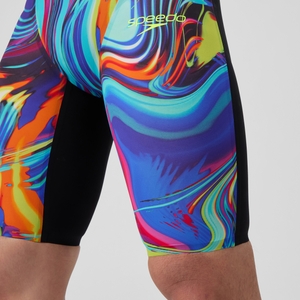 Herren Fastskin LZR Pure Valor 2.0 Schwimmhose Schwarz/Rot