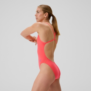 Maillot de bain Femme Club Training V-Back 2.0 uni orange
