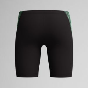 Jungen Hyperboom Splice Schwimmhose Schwarz/Grün