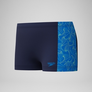 Boxer de bain Garçon Hyperboom Panel bleu marine/bleu
