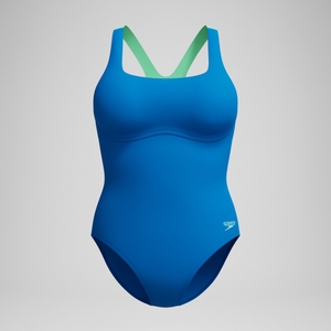 SPEEDO FLX BND SWM BRA 1PC BLUE - 32
