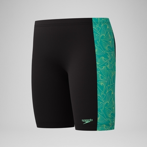 Boys Hyperboom Panel Jammer Black/Green