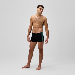Men's Endurance+ MAX Tech Panel Aquashort Black/Turquoise