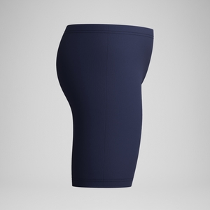 Jungen Plastisol Placement Schwimmhose Marineblau