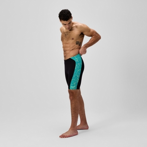 Men's Hyperboom Panel Jammer Black/Turquoise