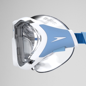 Erwachsene Biofuse 2.0 Schwimmmaske Weiß/Transparent