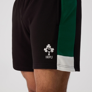 Mens Ireland Legends 7 Inch Shorts Black/Green/White
