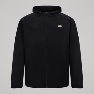 Mens Tempo+ Full-Zip Hoodie Black
