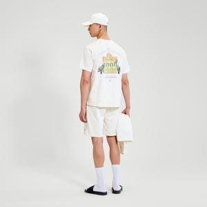ELLESSE PIAZZO TEE AM OFF WHITE - M