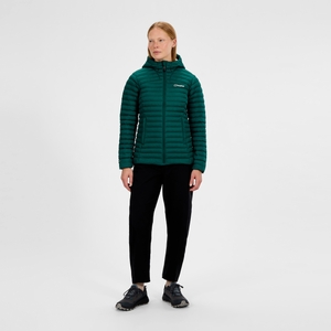 BERGHAUS W NULA MICRO JKT GRN/GRN - 16