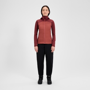 BERGHAUS W NULA HYBRID JKT RED/RED - 8