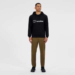 BERGHAUS M LOGO HOODY LIGHT BLK/BLK - S