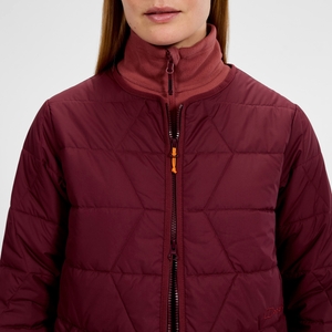 Women's Netherdene Quilted Jacket - Red