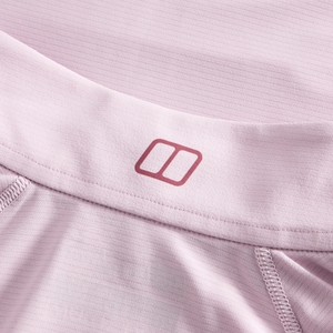 Women's 24/7 Half Zip Long Sleeve Tech Tee - Pink