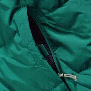 Fulstow Daunen-Wendejacke für Herren - Grün/Schwarz