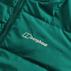 Fulstow Daunen-Wendejacke für Herren - Grün/Schwarz